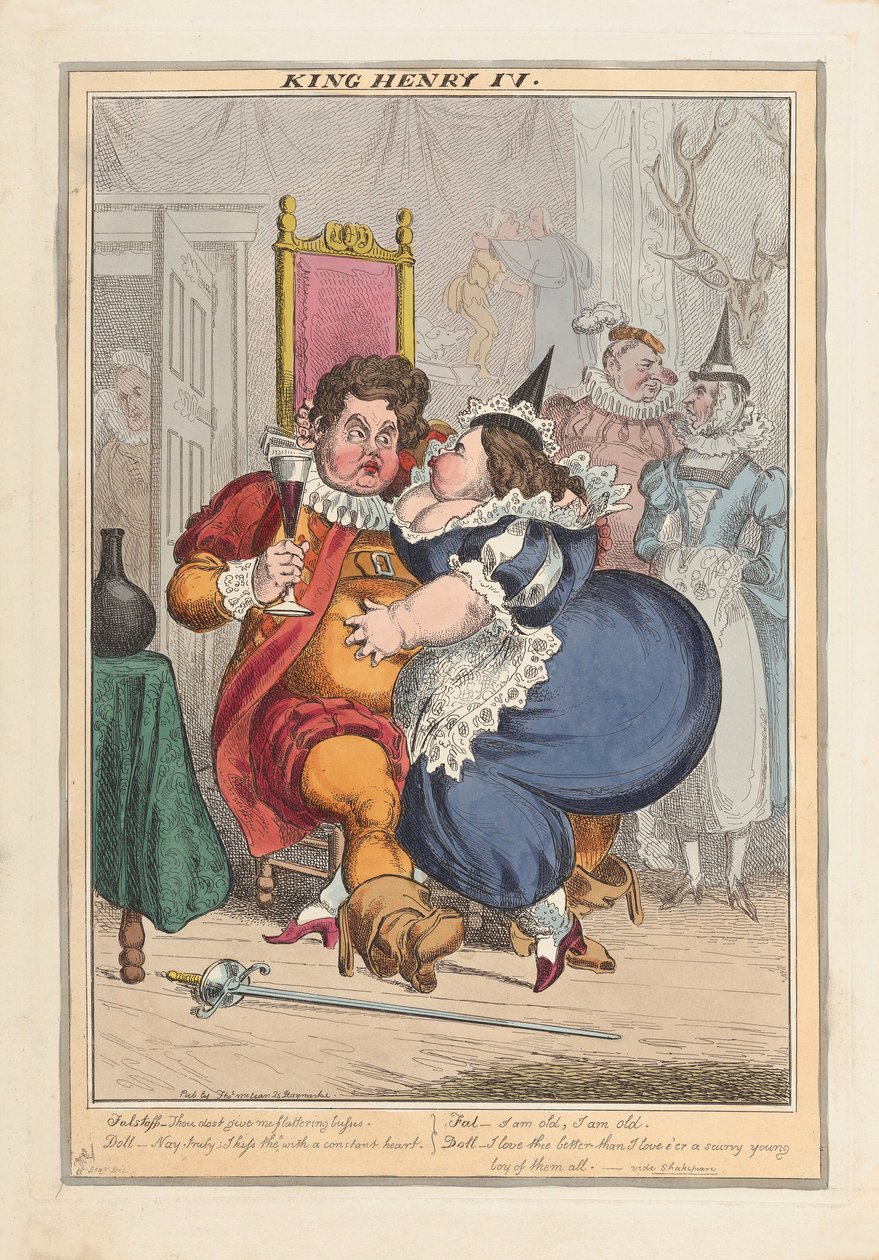 Re Enrico IV, pub.1827 da English School