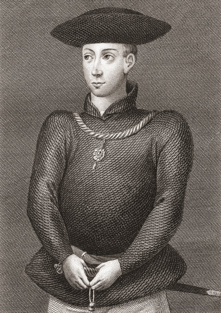 Re Giacomo II di Scozia da English School