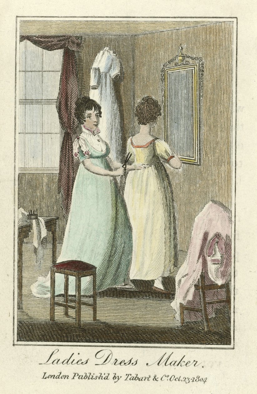 Sarta per signore, pub. 1804 da English School