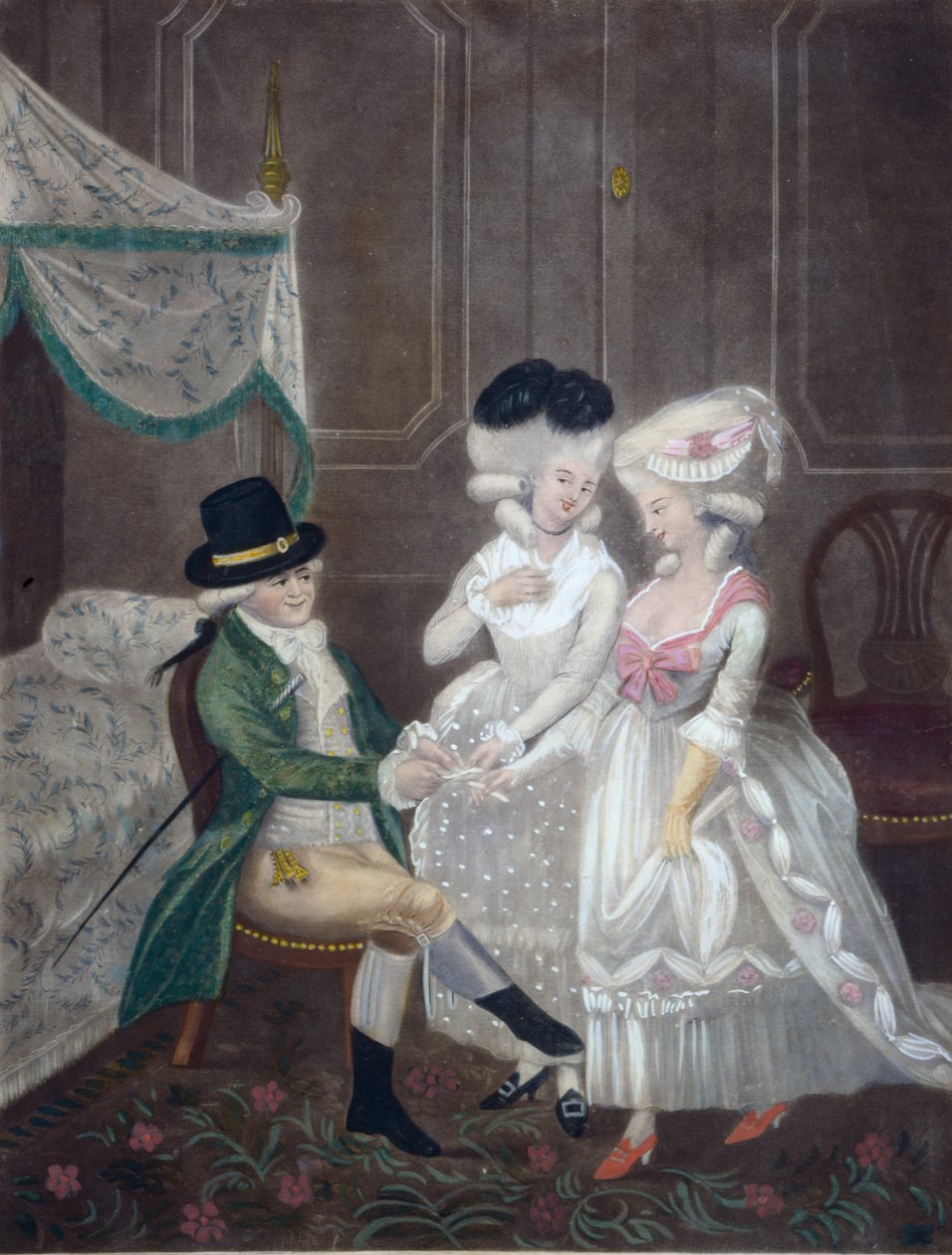 Donne di piacere, 1781 da English School