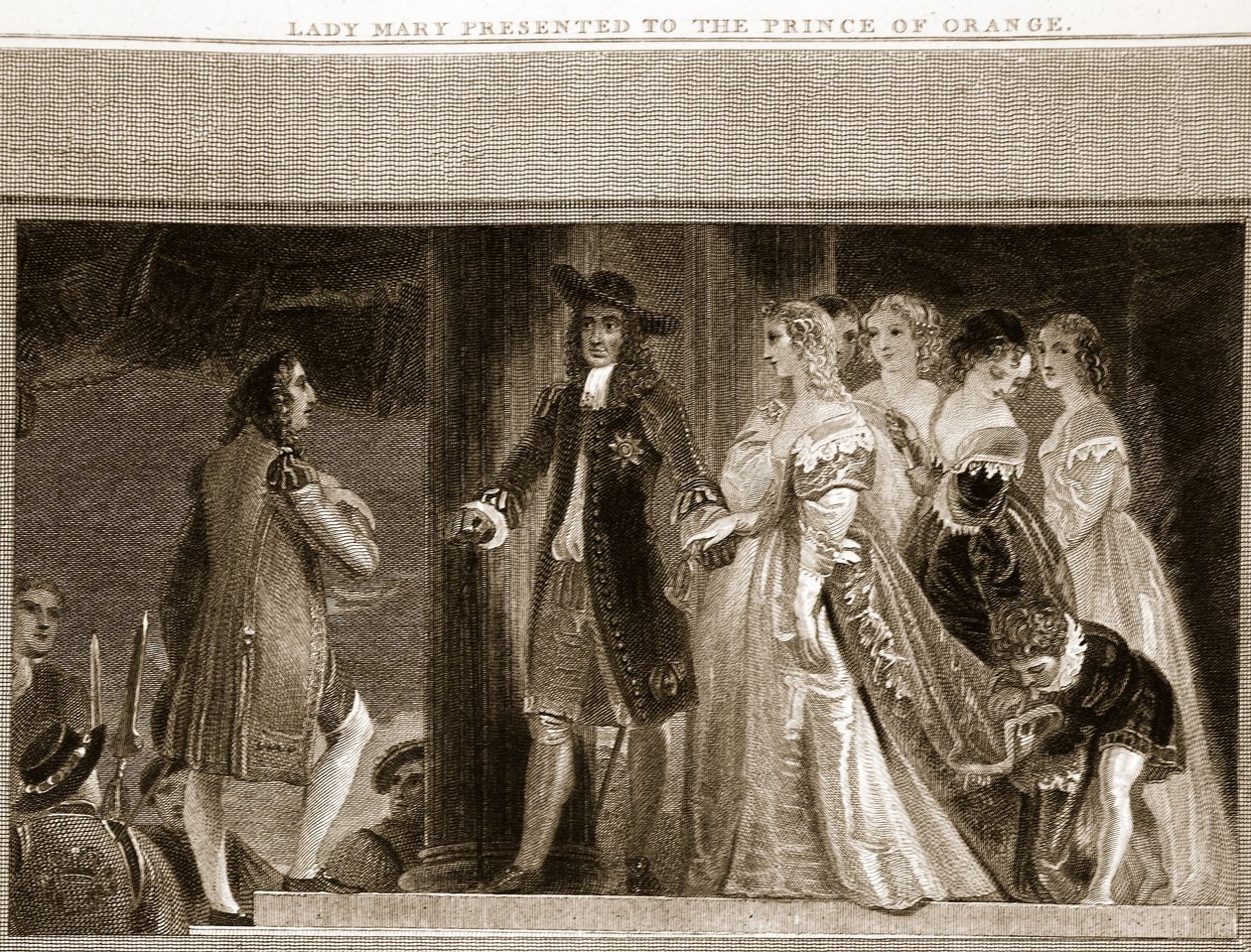 Lady Mary presentata al principe d