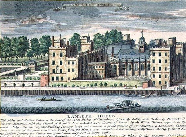 Lambeth House, Residenza dell
