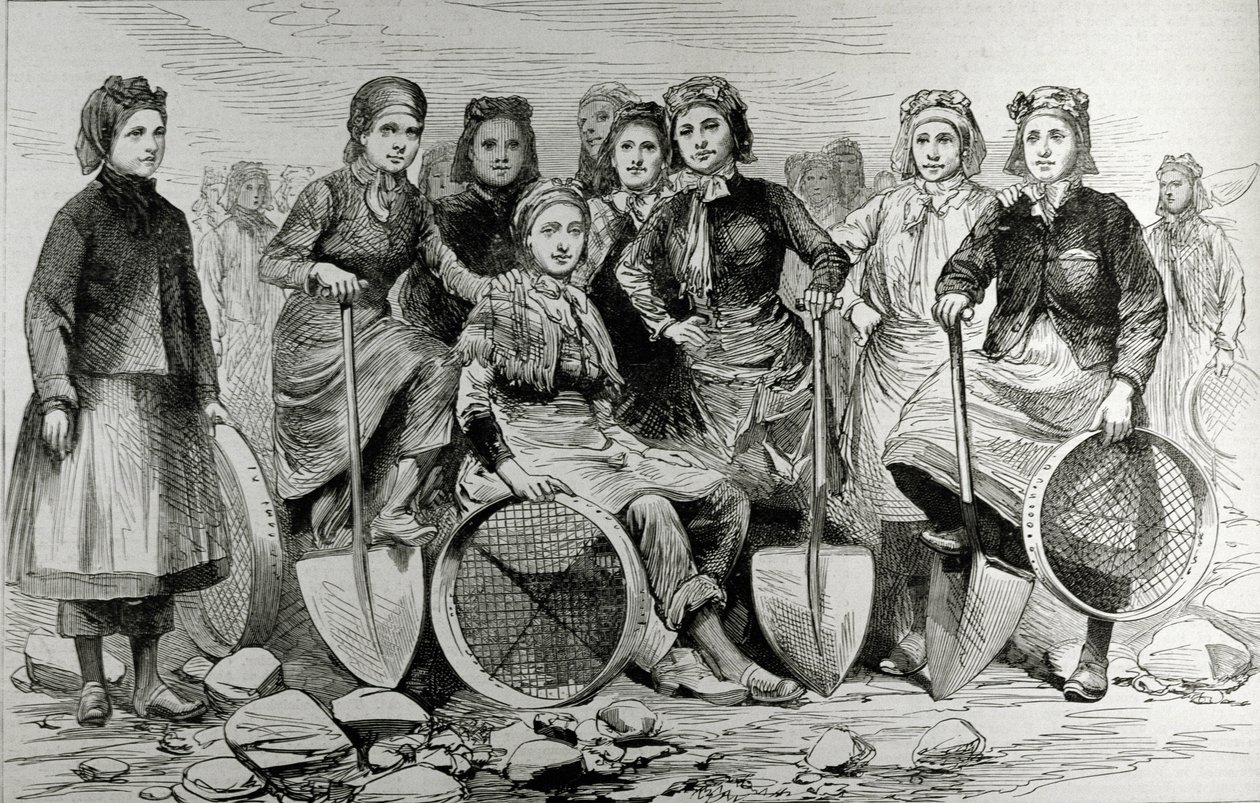 Donne della miniera del Lancashire, da 