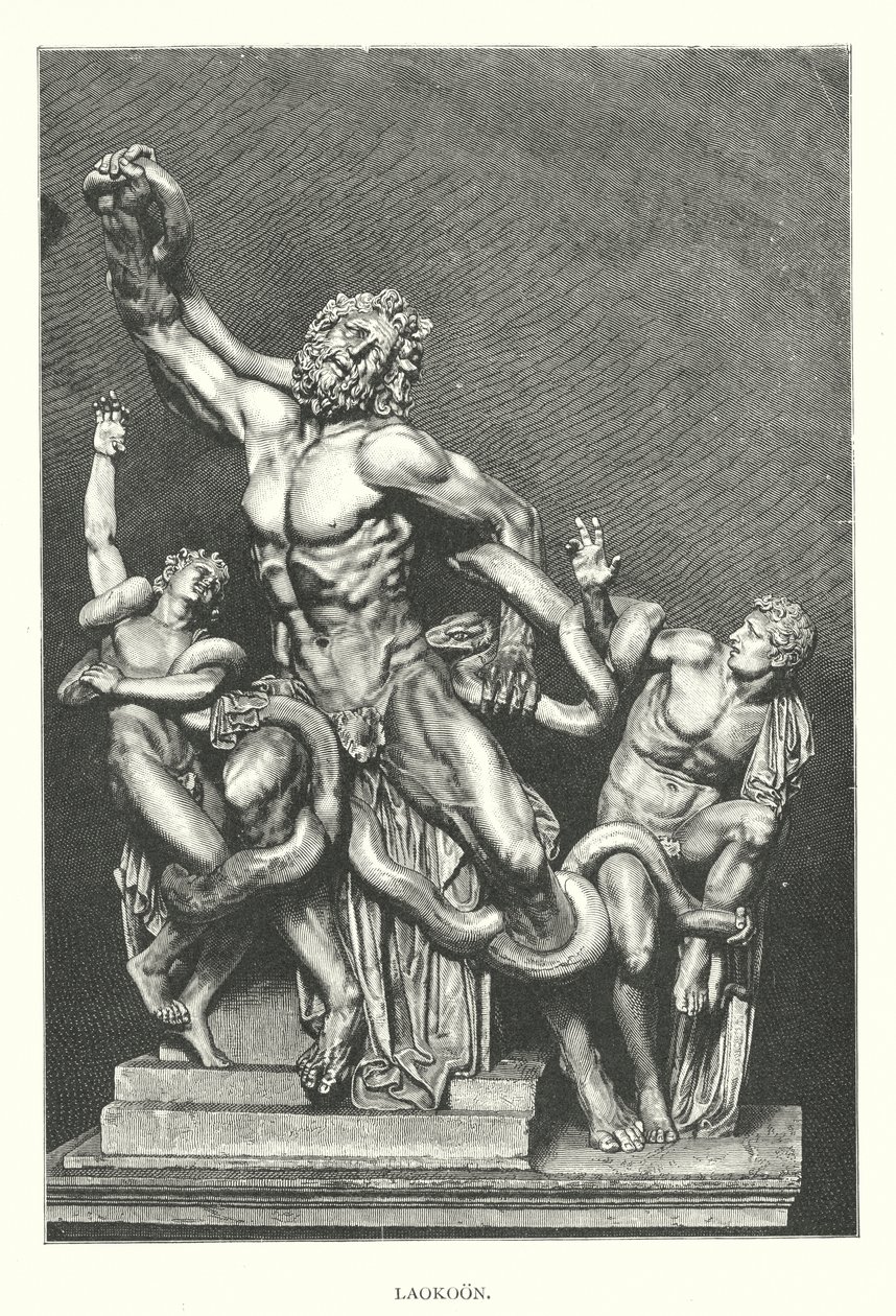 Laocoonte (incisione) da English School