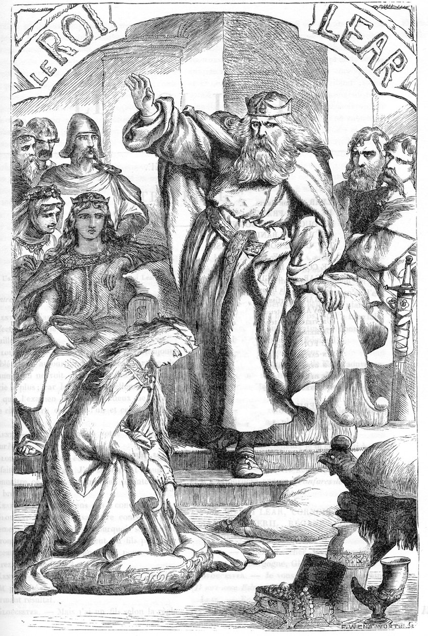 Re Lear - Illustrazione in 