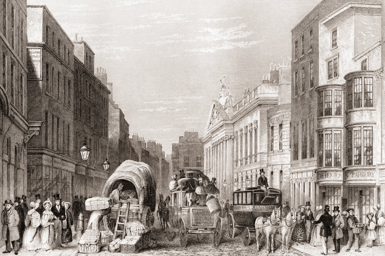 Leadenhall Street, Londra, Inghilterra da English School