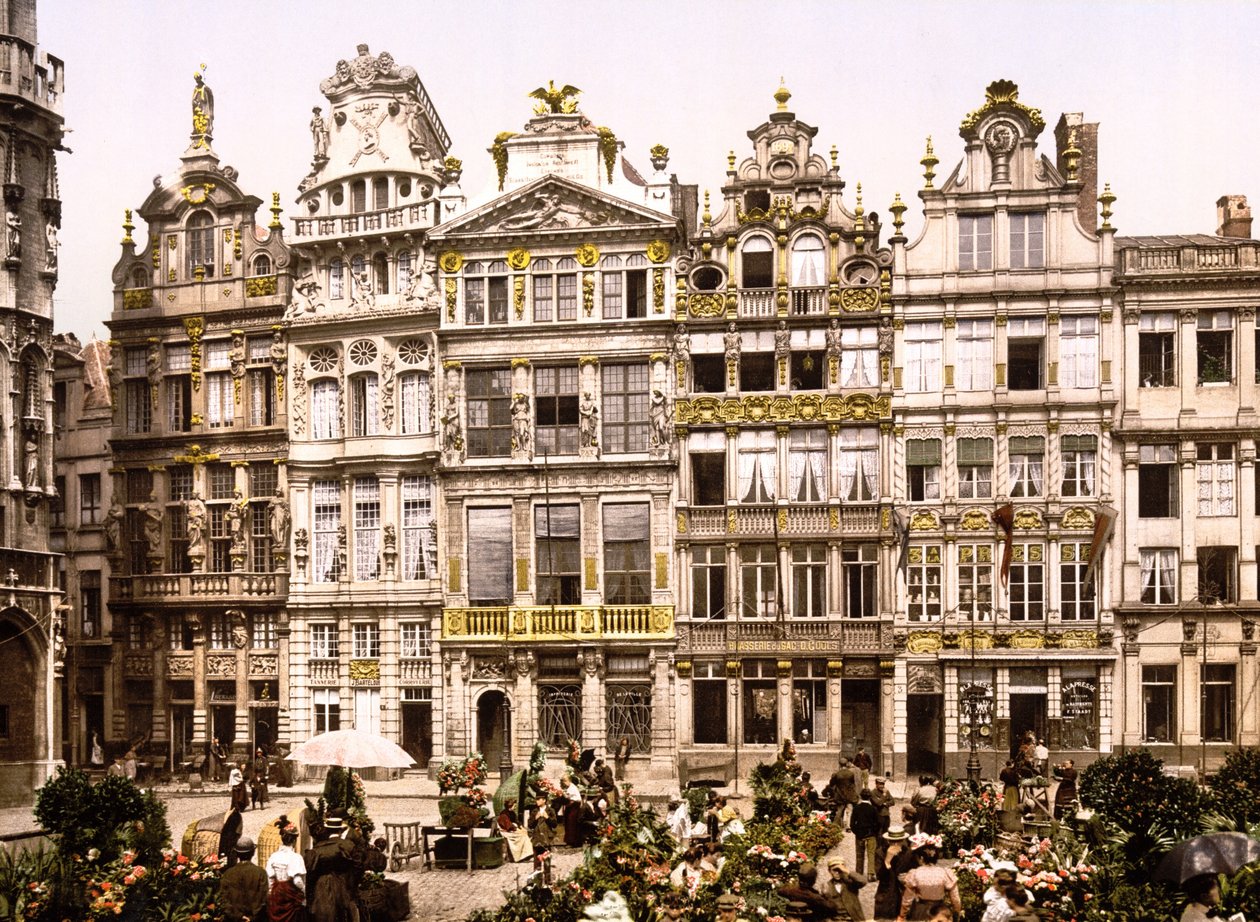 Le Vecchie Case della Grande Place, Bruxelles da English School