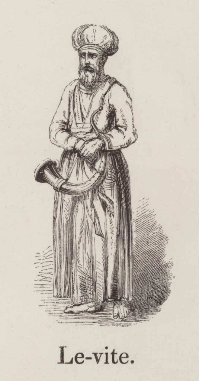 Levita (incisione) da English School