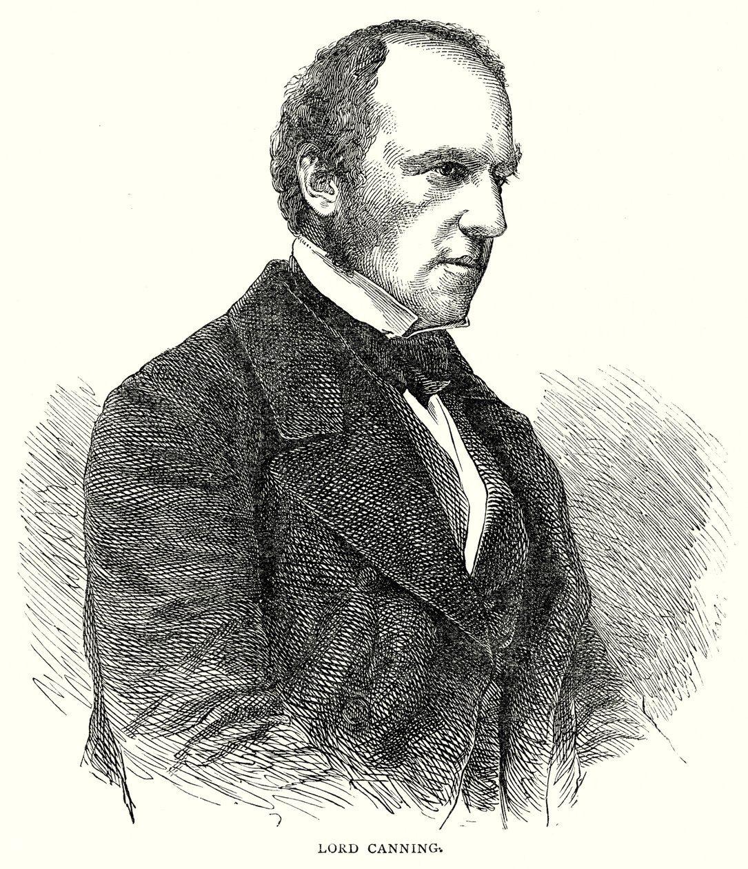 Lord Canning (incisione) da English School