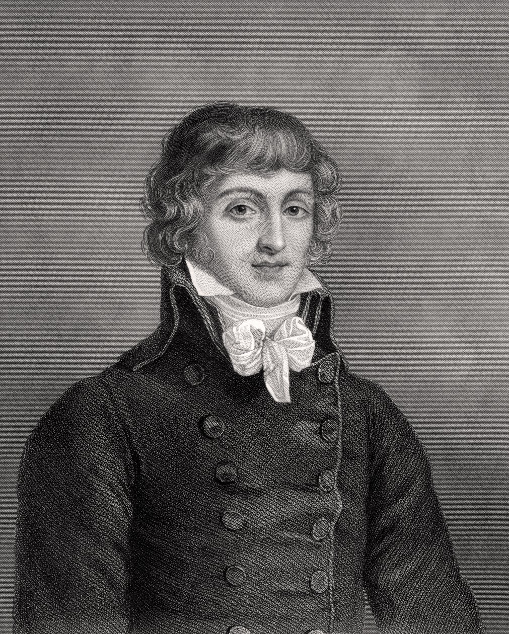 Louis Antonie Leon de Saint-Just, inciso da W.H. Mote, illustrazione da 