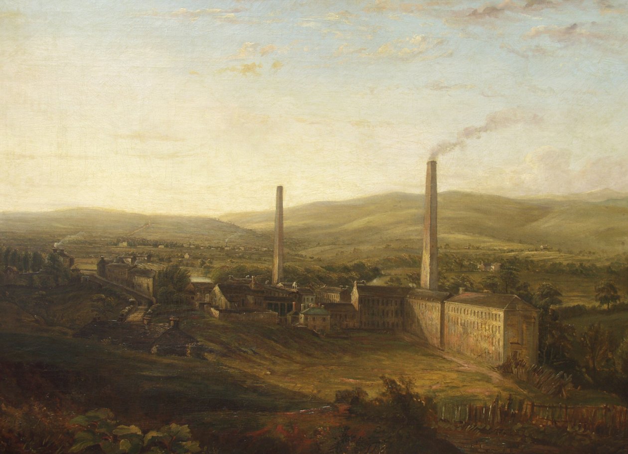 Stabilimento di stampa di Lowerhouse, Burnley da English School