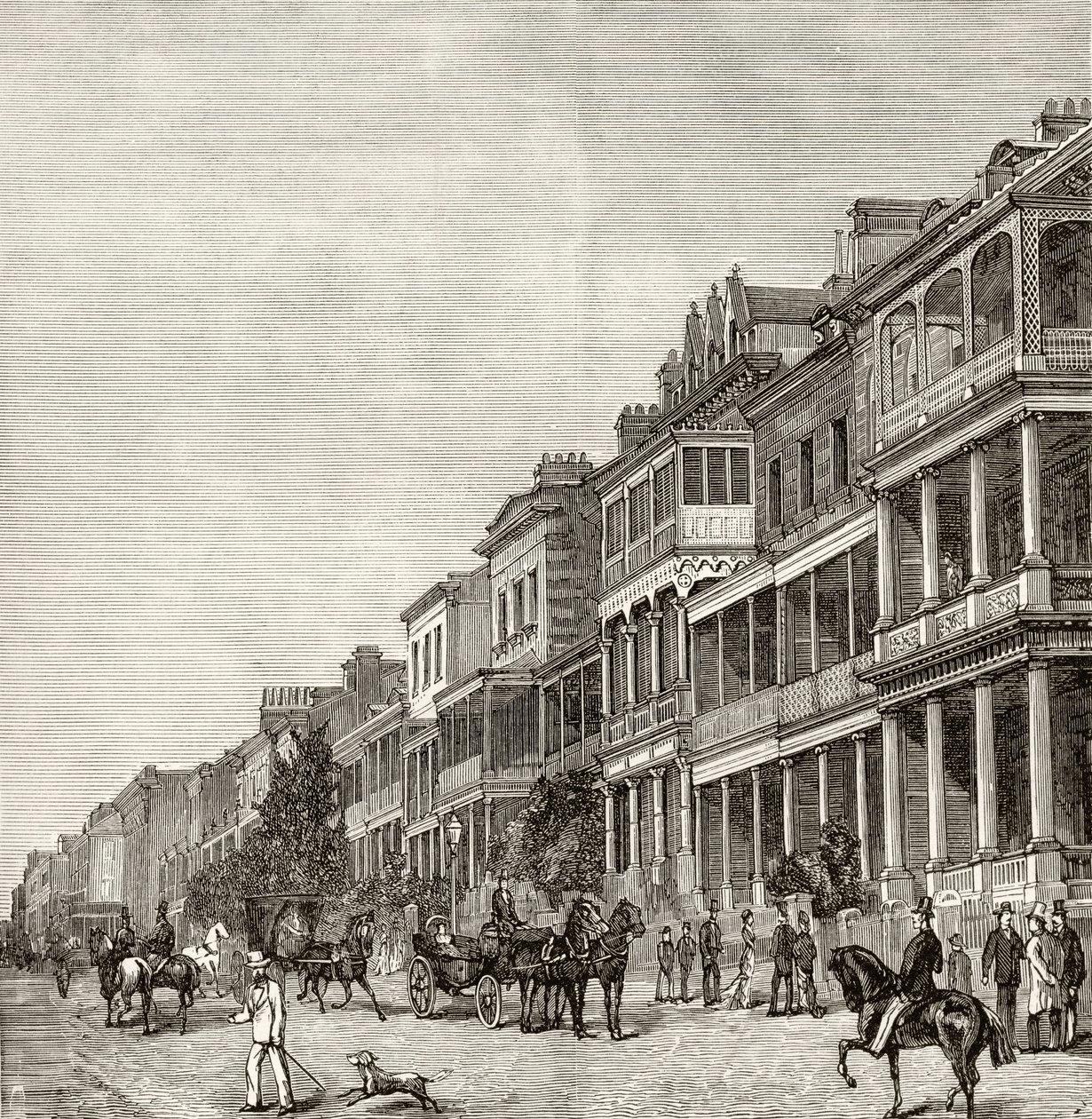 Macquarie Street, Sydney, c.1880, da 