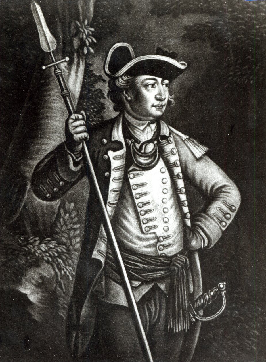 Maggior Generale John Sullivan (1740-95), 1776 da English School