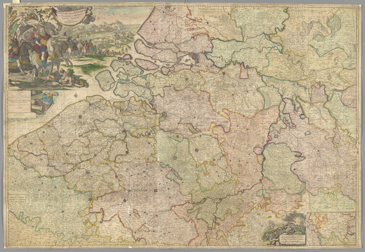 Mappa del Belgio da English School