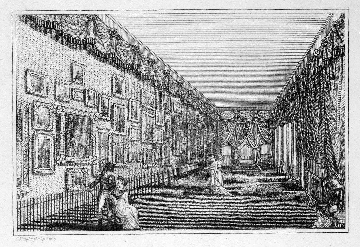 Mostra di ricami di Mary Linwood a Savile House da English School