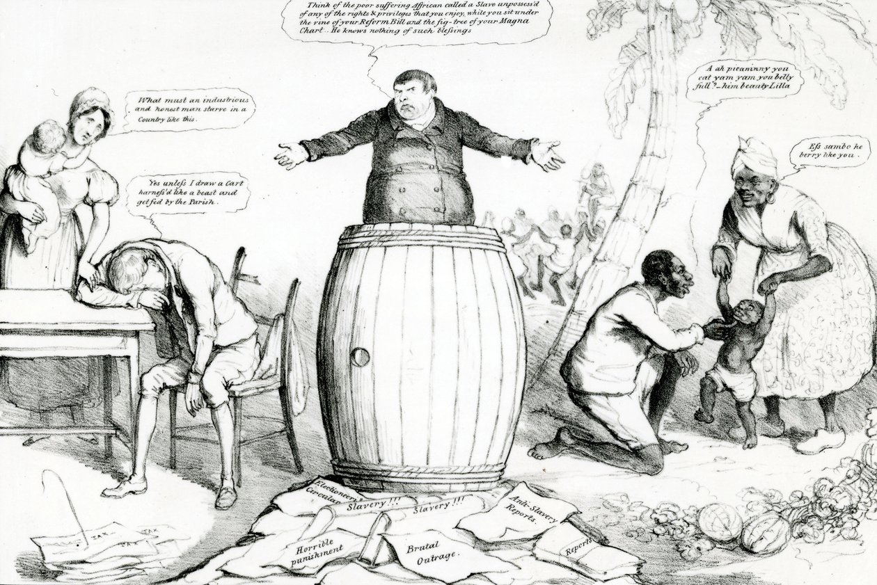 Il foglio mensile delle caricature di McLean, o lo specchio, pubblicato da Thomas McLean, stampa di Robert Seymour, 1832 da English School