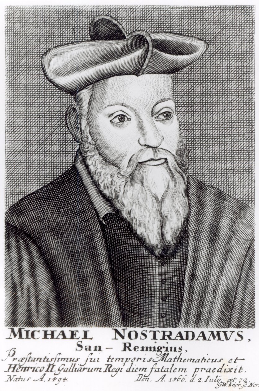 Michel Nostradamus (1503-66) da English School