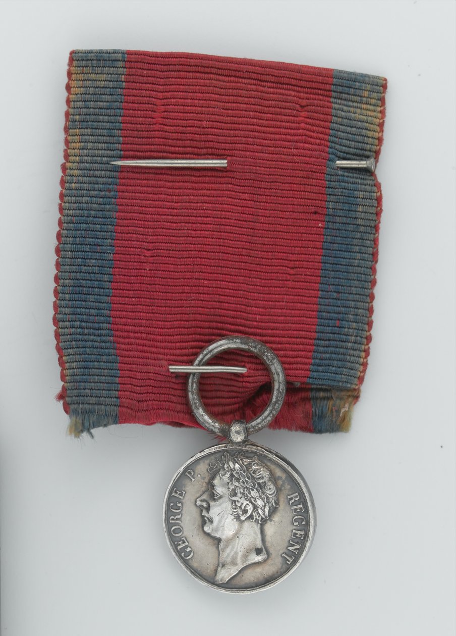 Miniatura della Medaglia di Waterloo da English School