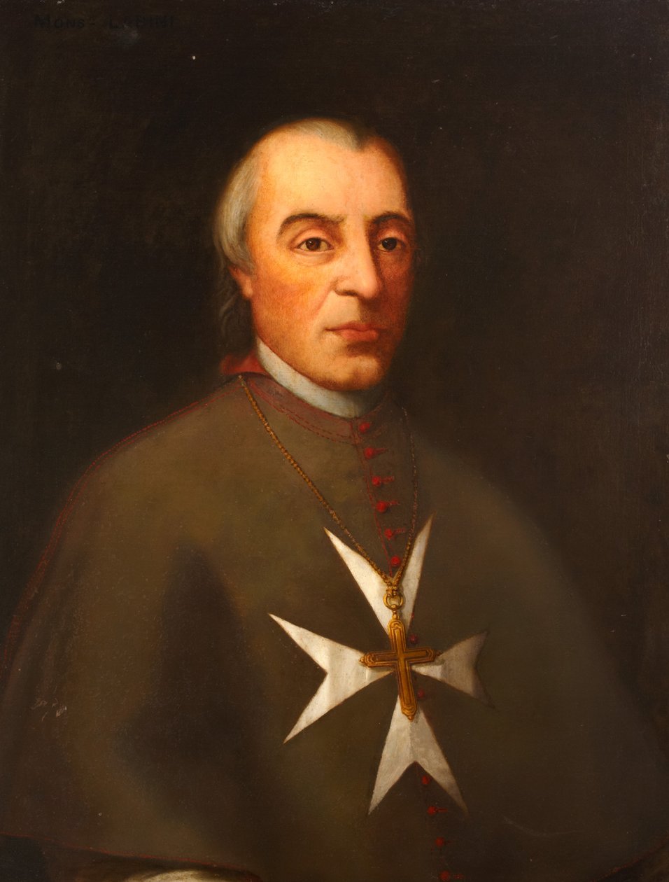 Monsignor Vincenzo Labini, Vescovo di Malta, 1798 da English School