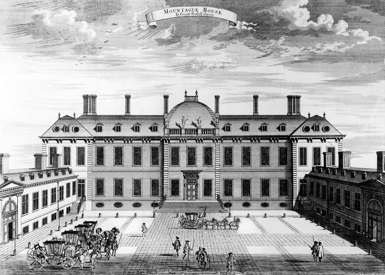 Montague House, Great Russell Street da English School