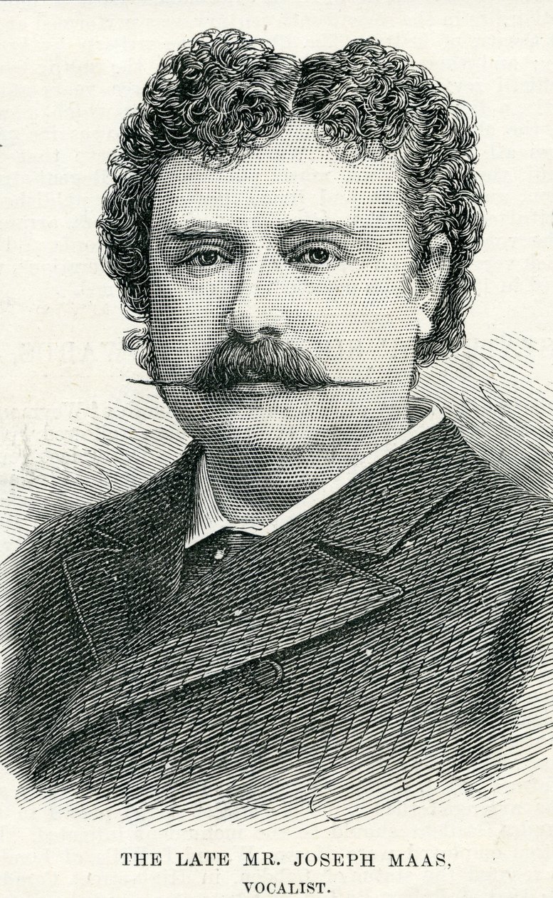 Mr Joseph Maas, illustrazione per il Graphic da English School