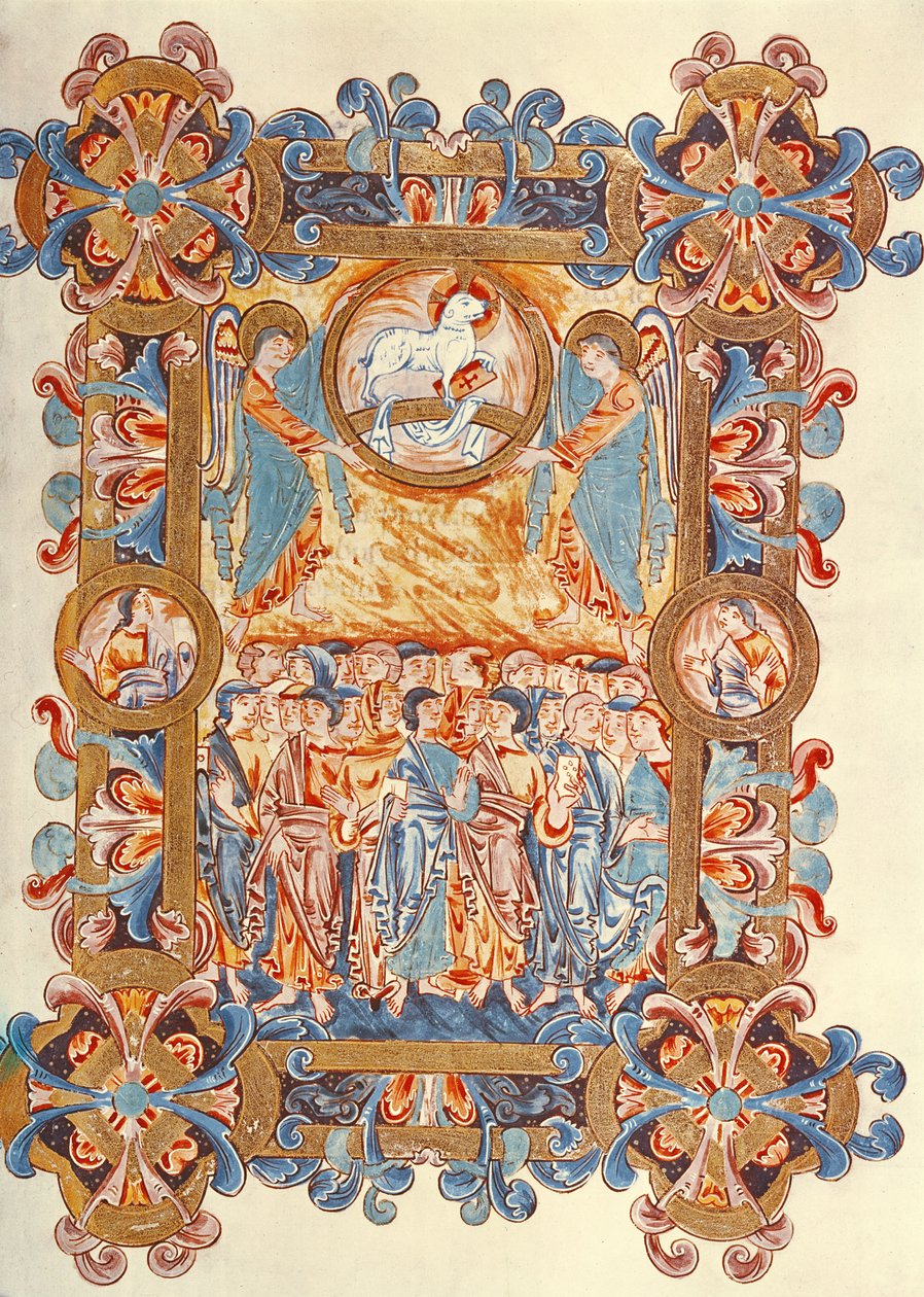 Ms 274 (Y-6) fol.158 La moltitudine che adora l