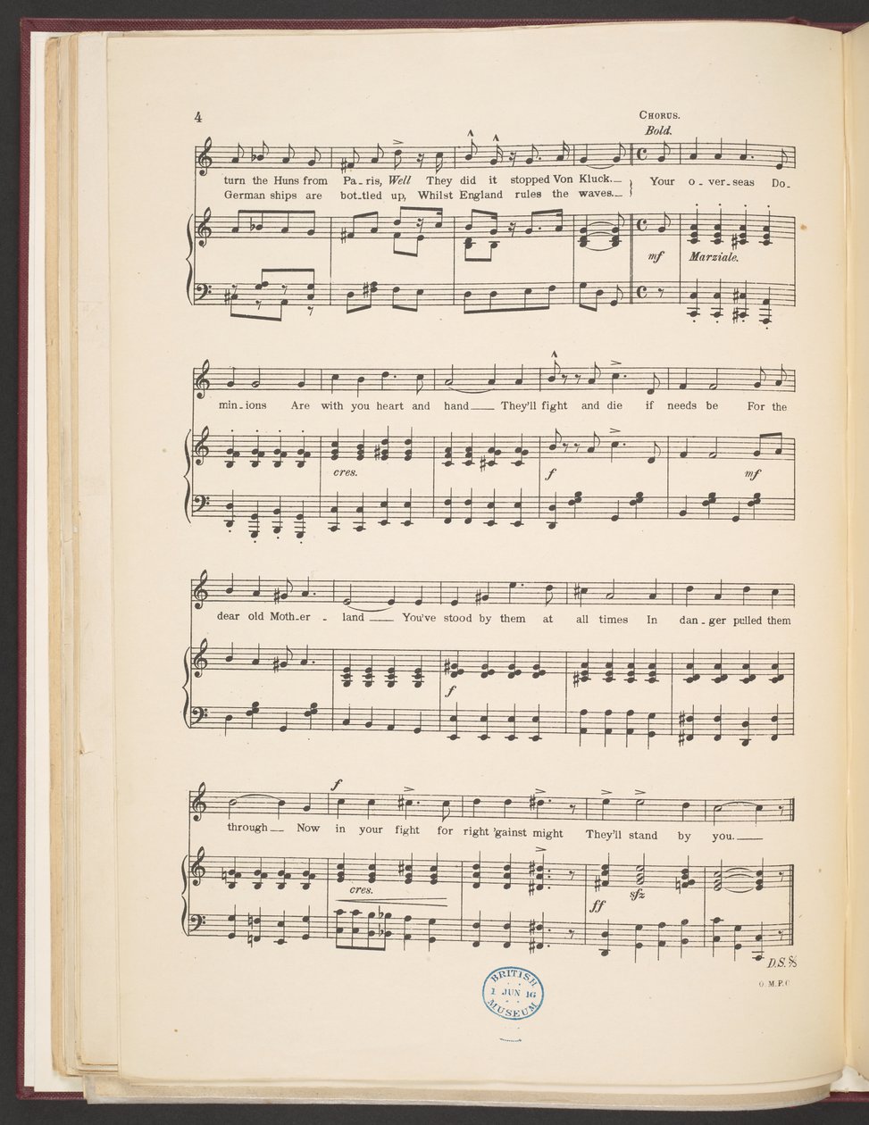 Partitura della canzone "We