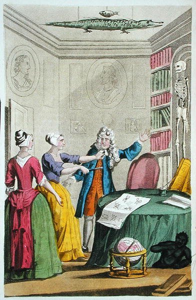 Nan Holland e Tristram Savage derubano il Dr. Trotter a Moorfields, illustrazione da 