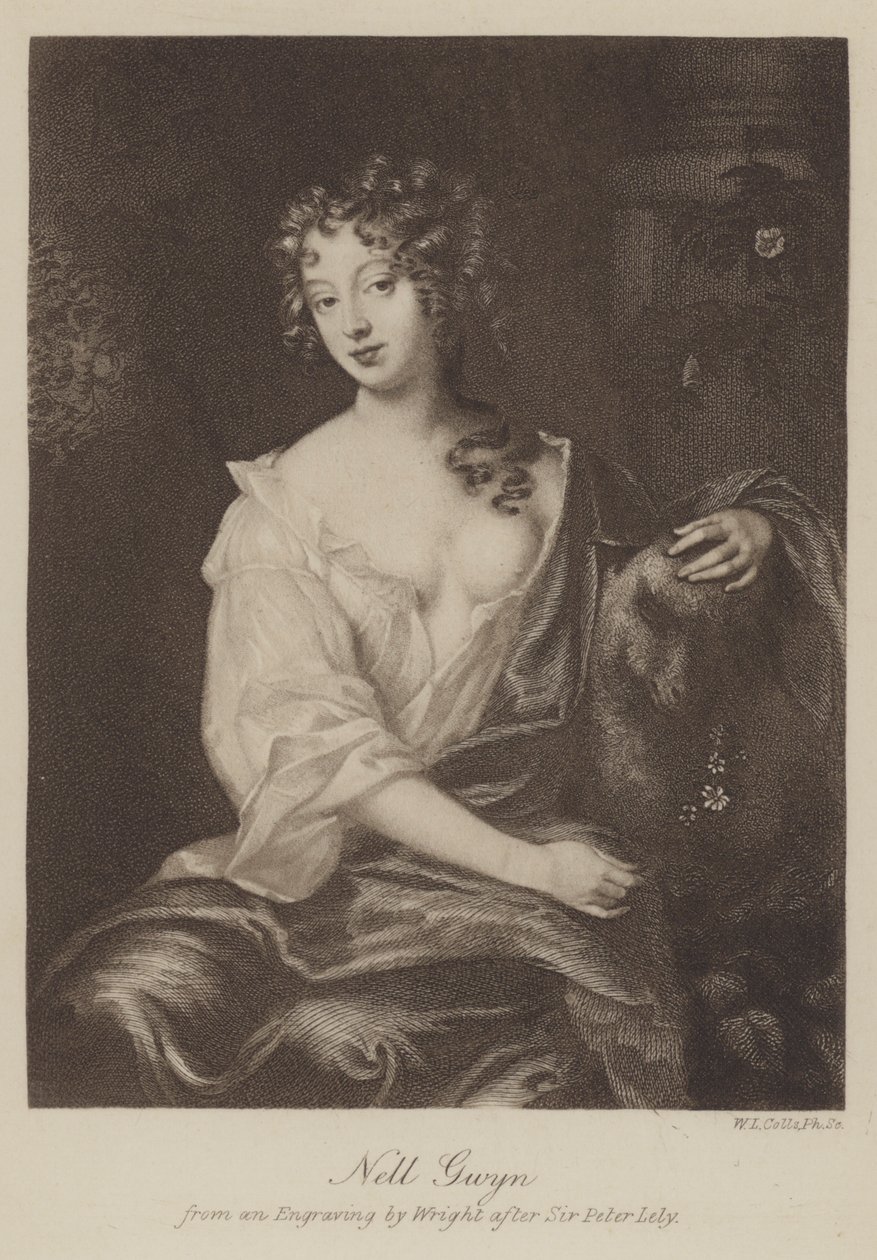 Nell Gwyn (incisione) da English School