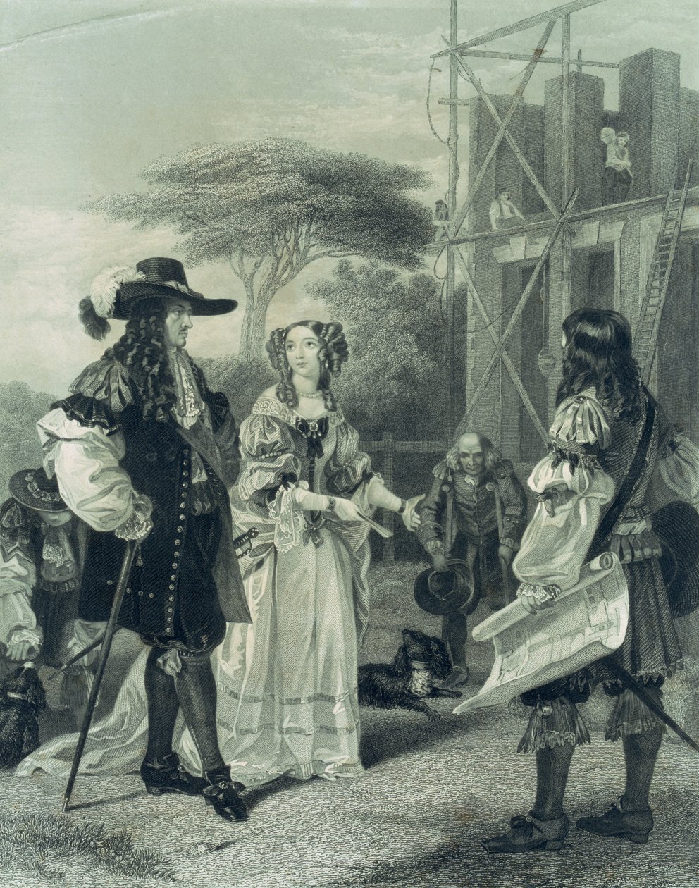 Nell Gwynn persuade Carlo II a costruire un ospedale da English School