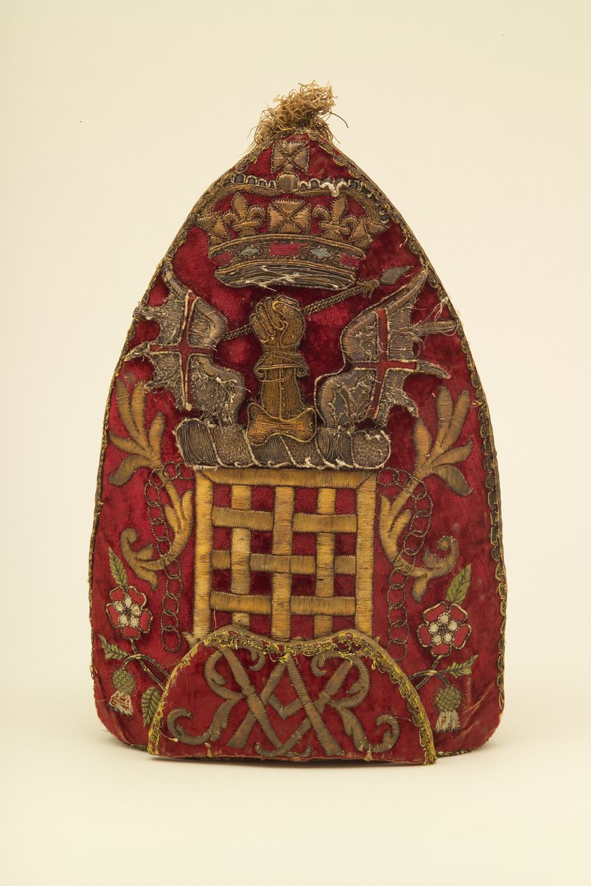 Cappello da granatiere da ufficiale, circa 1708 da English School
