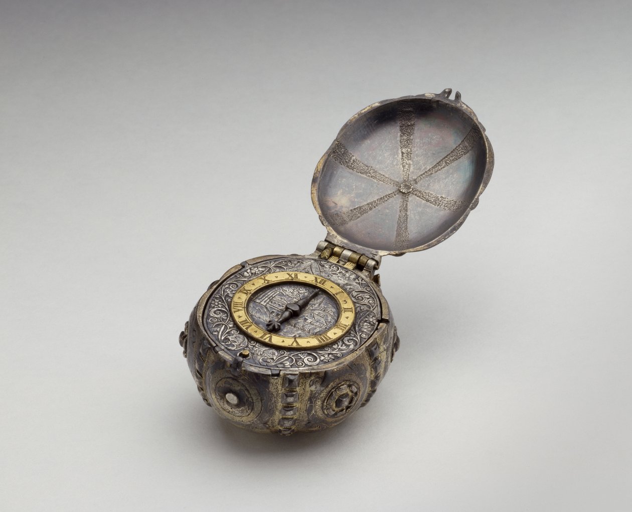 Orologio da tasca di Oliver Cromwell, XVII secolo da English School