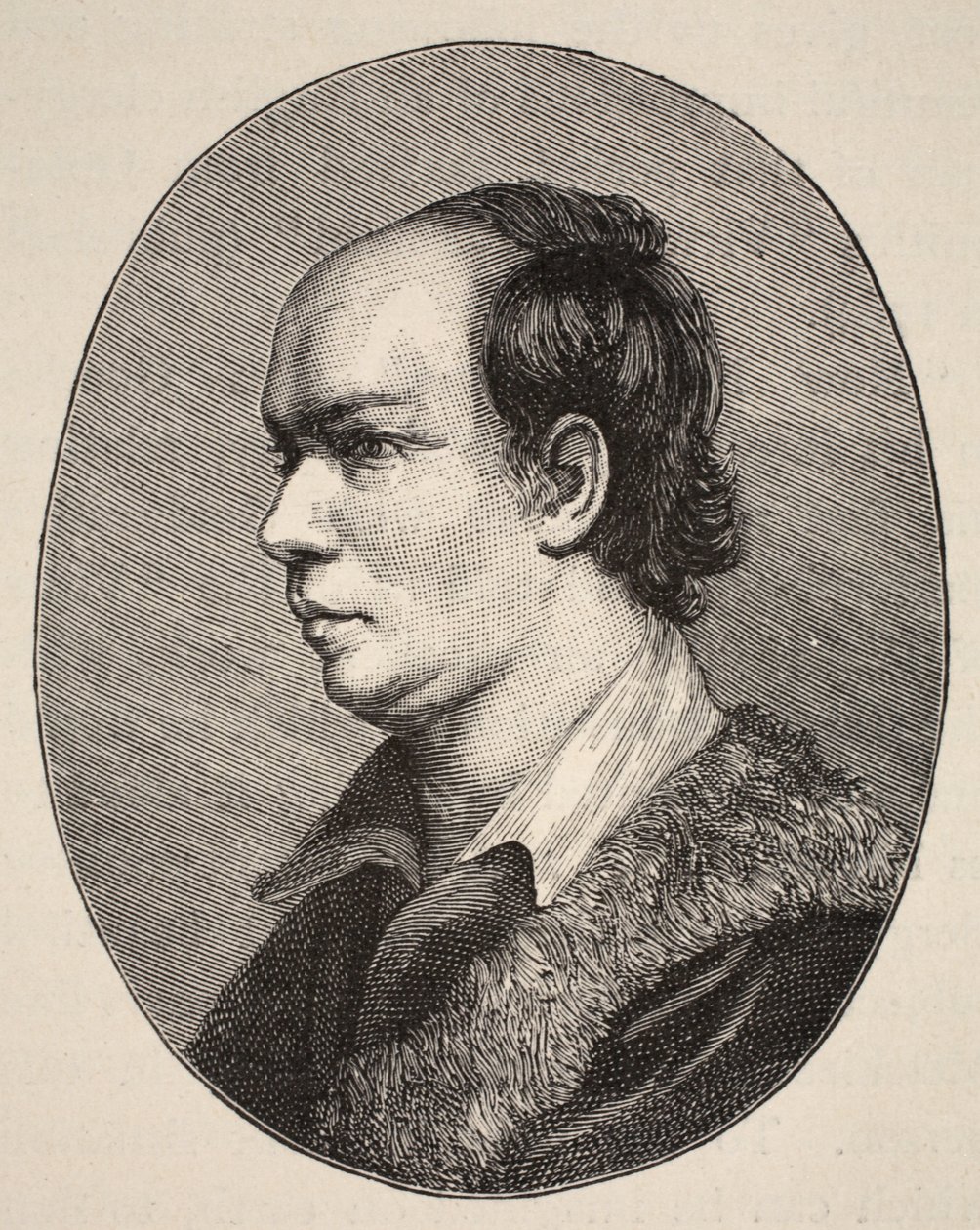 Oliver Goldsmith, illustrazione da The Church of England: A History for the People di H.D.M. Spence-Jones da English School