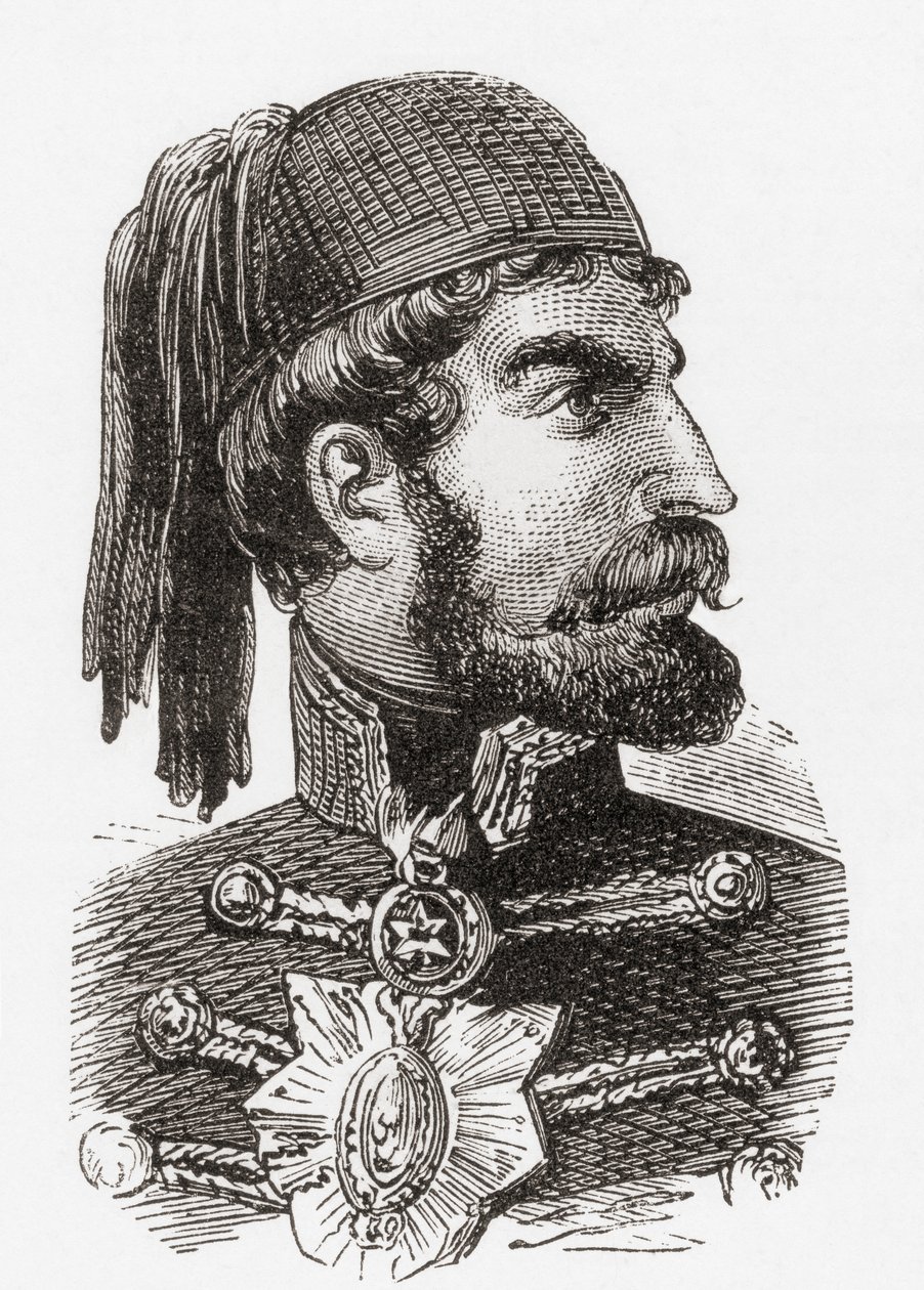 Omar Pasha Latas, da Ward and Lock