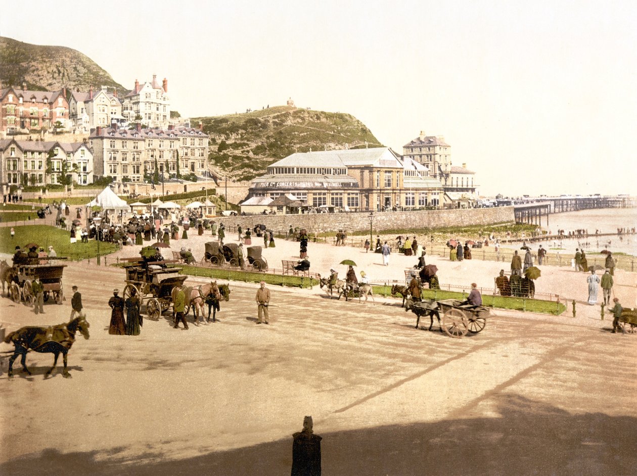 Sulla spiaggia, Llandudno da English School