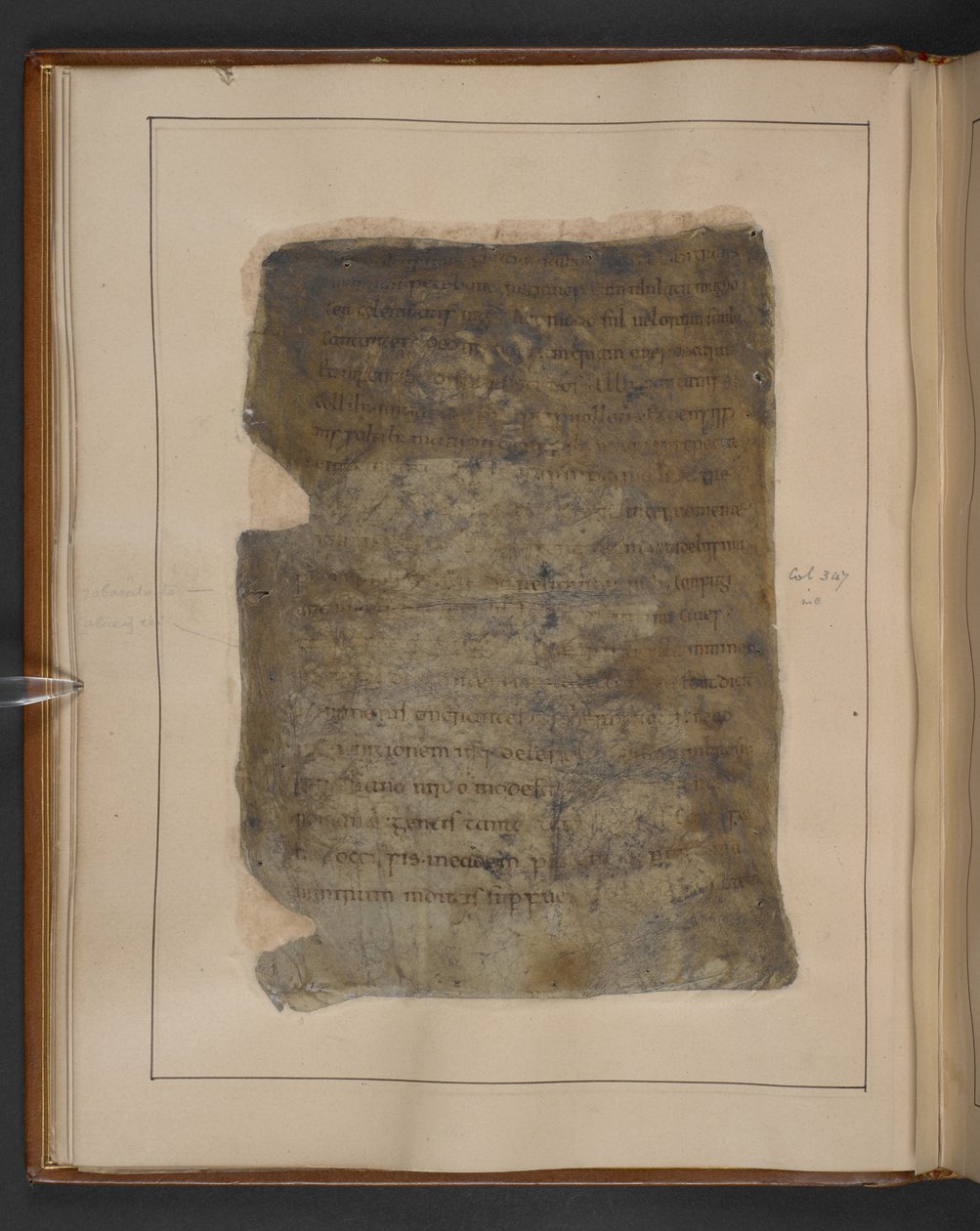 Pagina da Gildas, De excidio Britanniae (imperfetto), metà del X secolo da English School