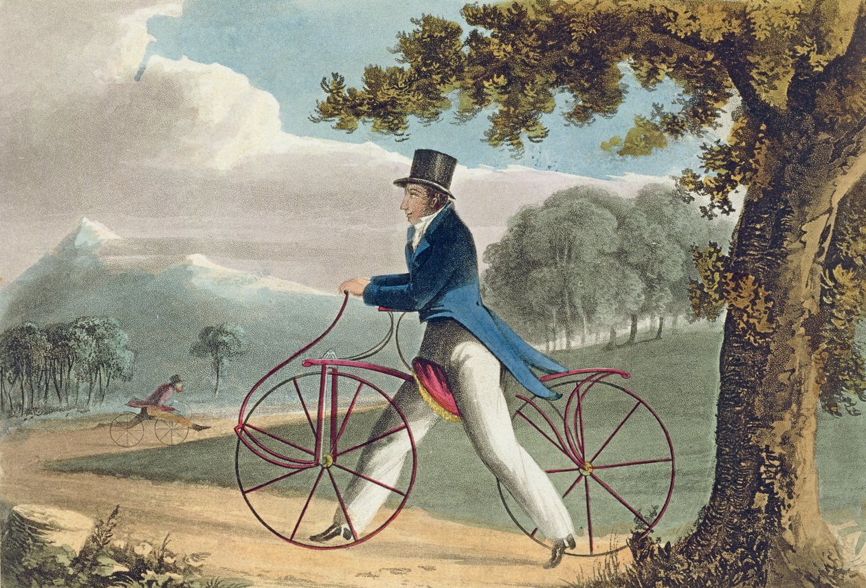 Cavallo da passeggio, da Ackermanns Repository of Arts, 1819 da English School
