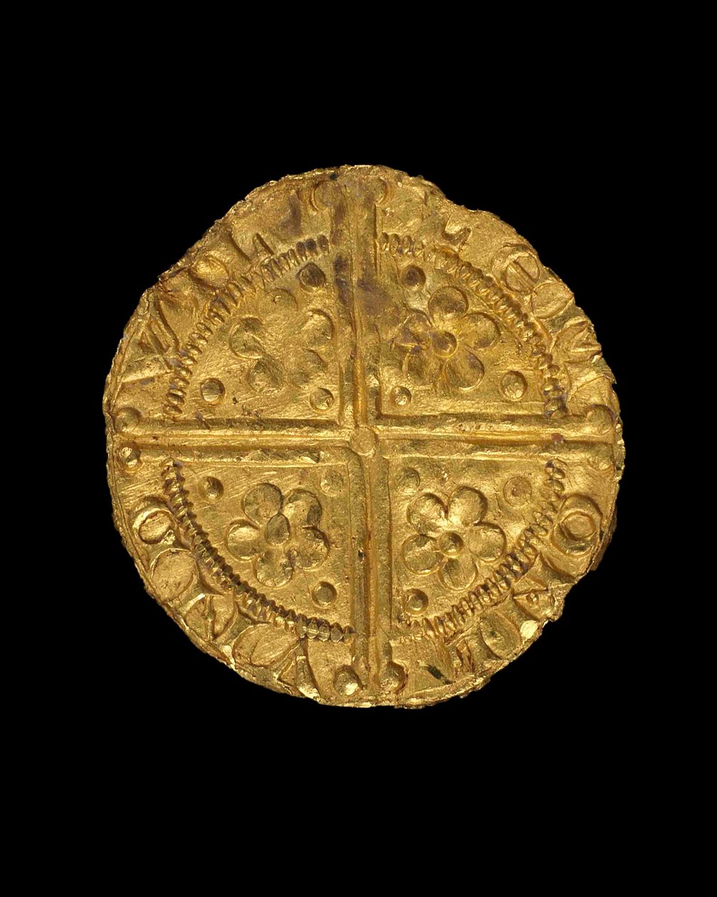 Penny di re Enrico III, 1257-58 (oro) da English School