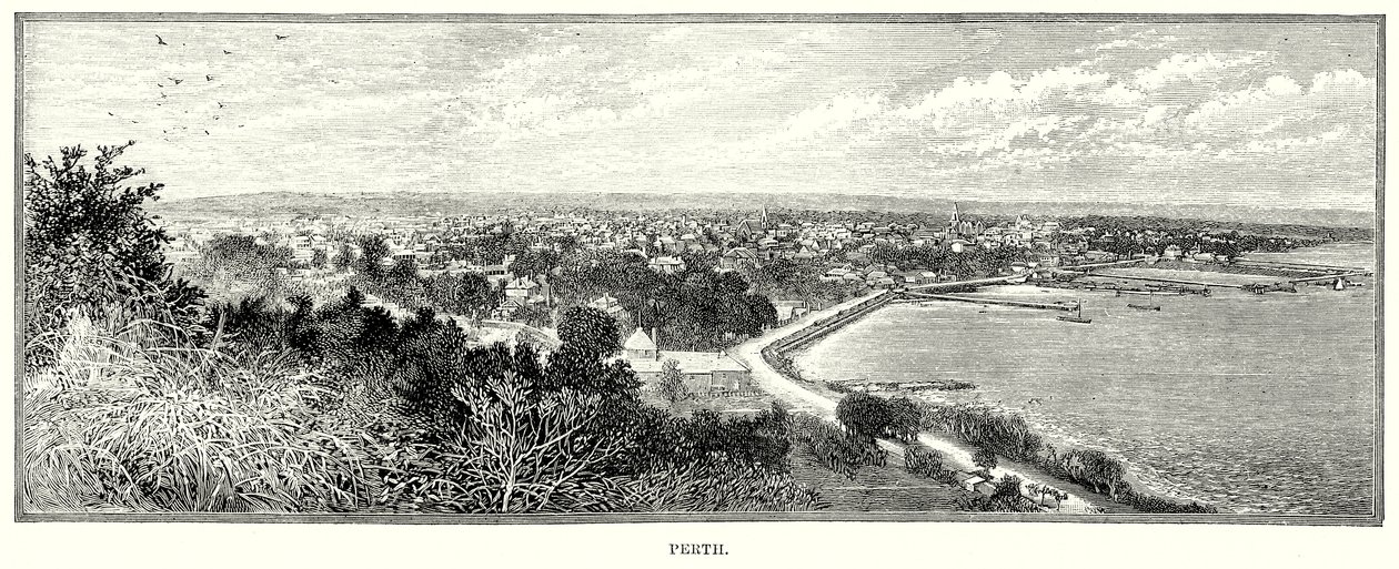 Perth (incisione) da English School