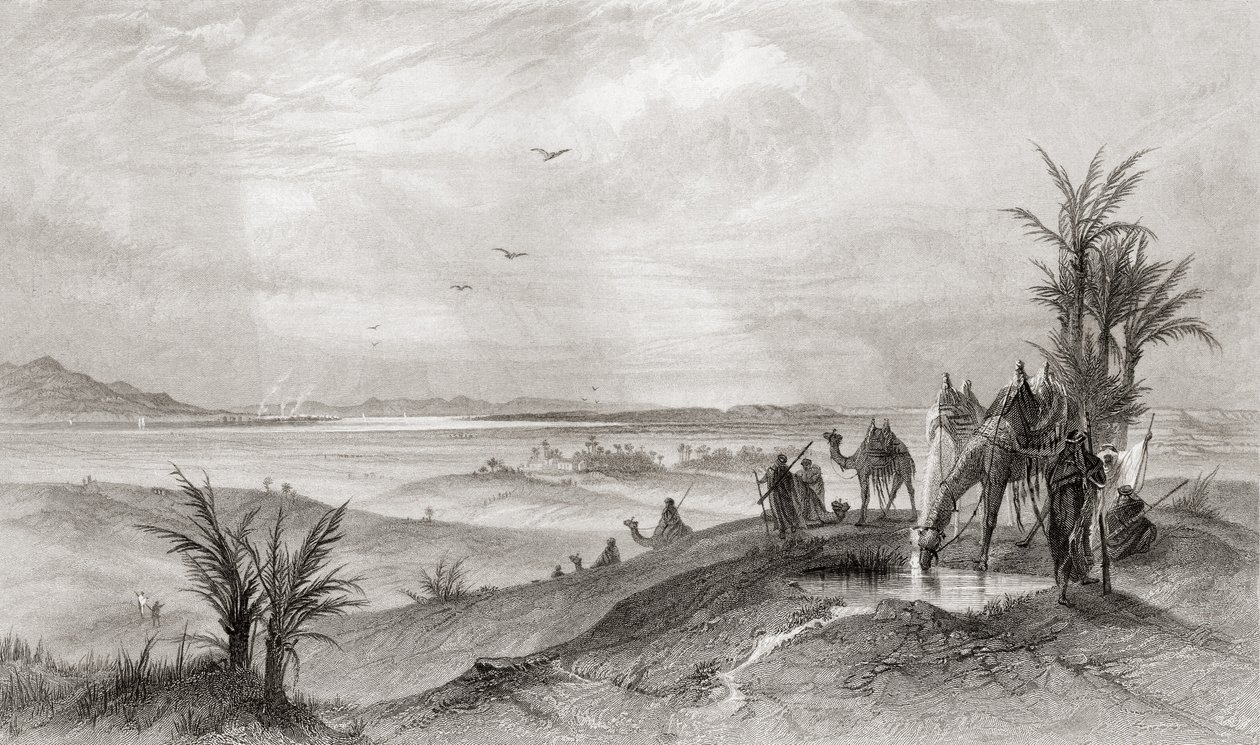 Pi Hahiroth e il Mar Rosso, dove gli Israeliti si accamparono durante il loro esodo dall