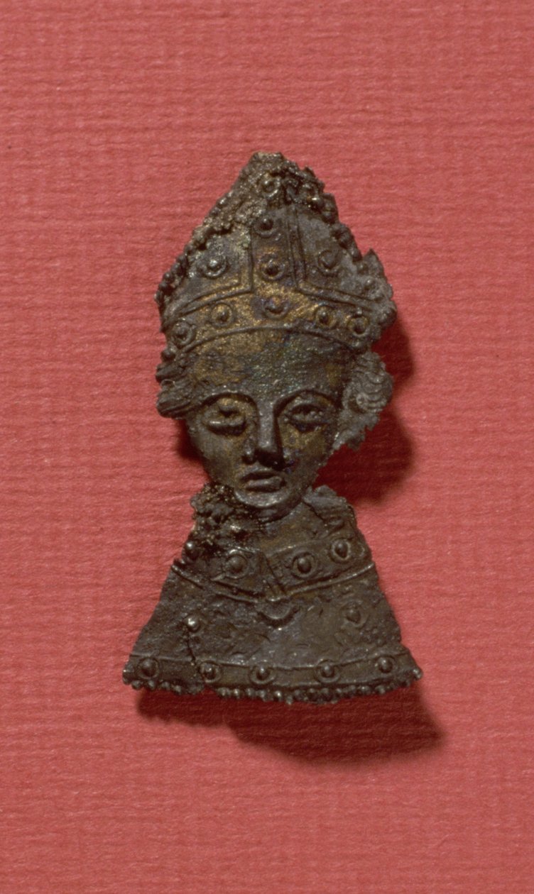 Distintivo del pellegrino di Tommaso Becket (1112-70) da English School