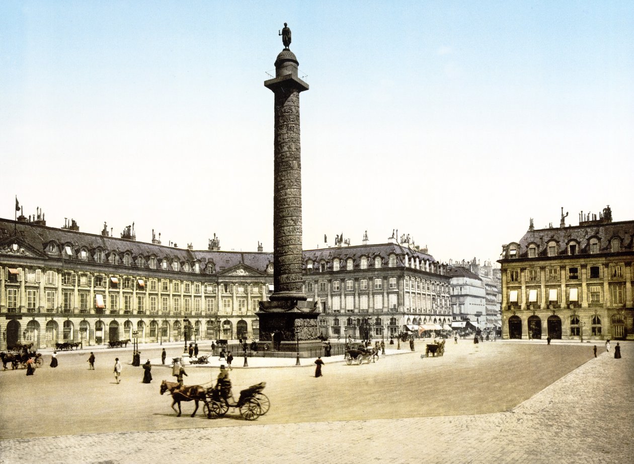 Place de la Colonne Vendome, Parigi da English School