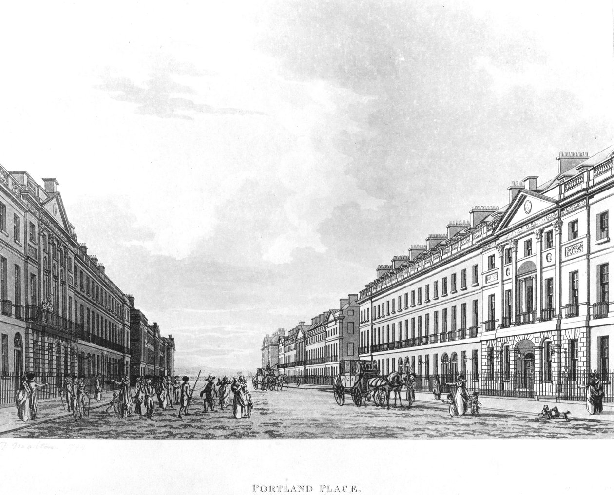Portland Place, Londra da English School