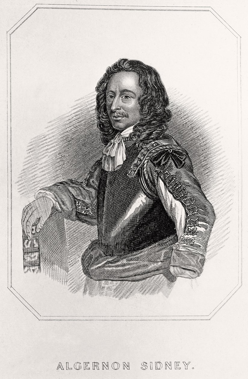 Ritratto di Algernon Sidney da English School