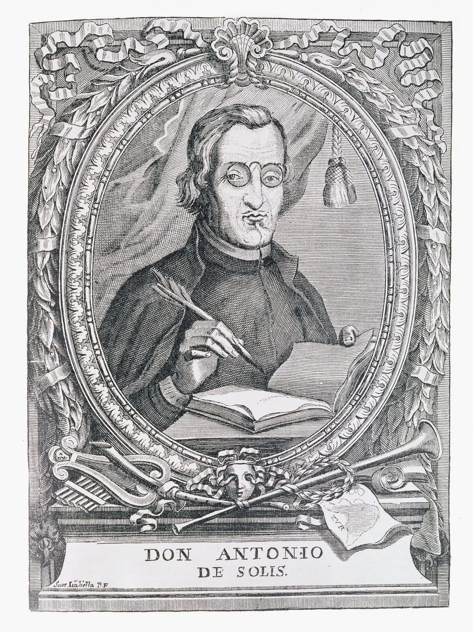 Ritratto di Antonio de Solis y Rivadeneira (1610-86) da 