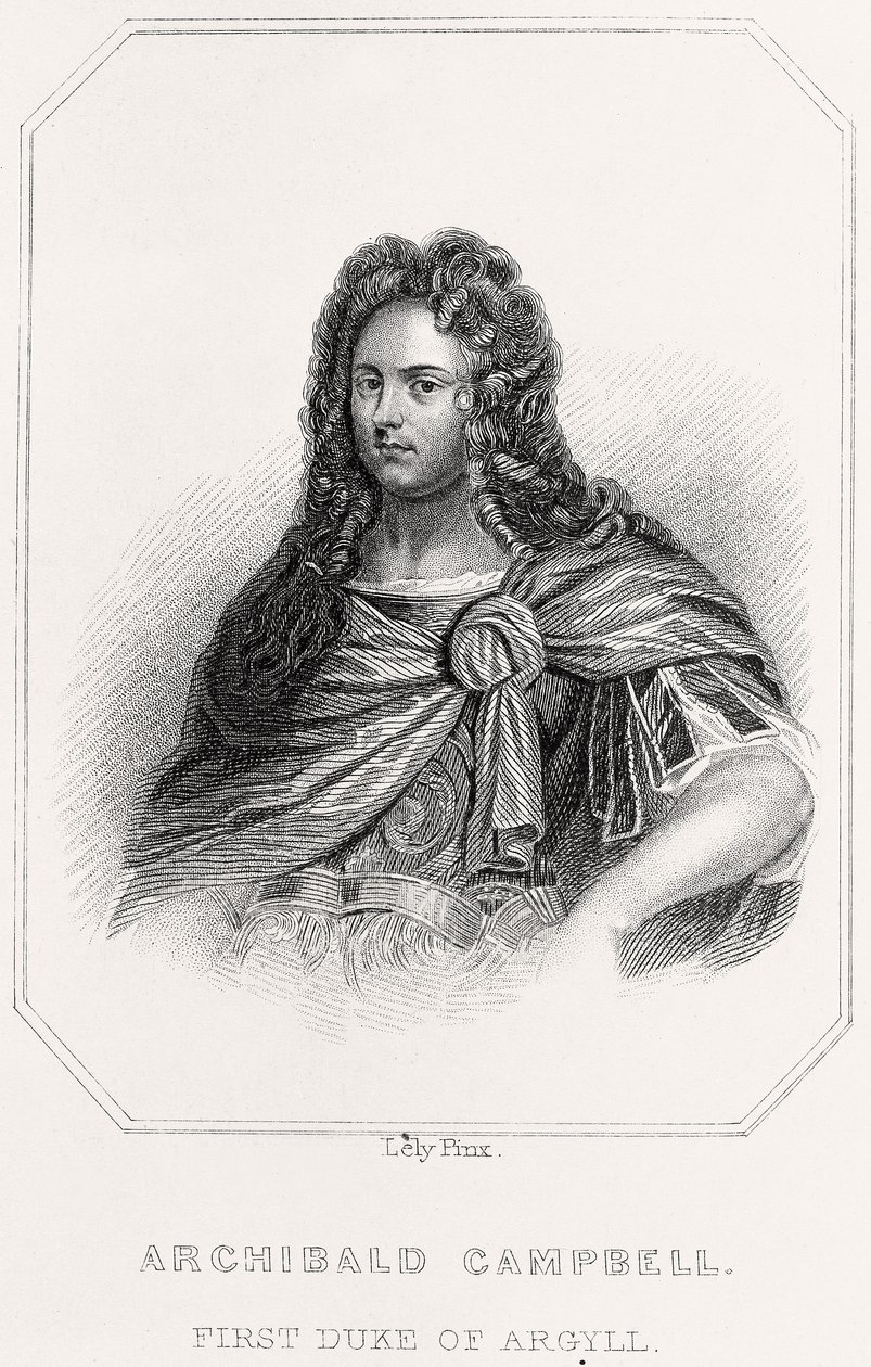 Ritratto di Archibald Campbell da English School
