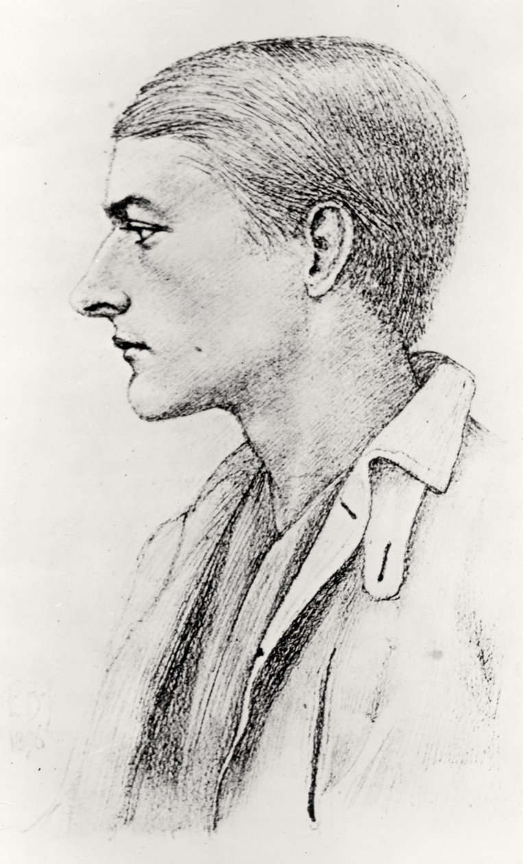 Ritratto di Edward Fitzgerald da English School