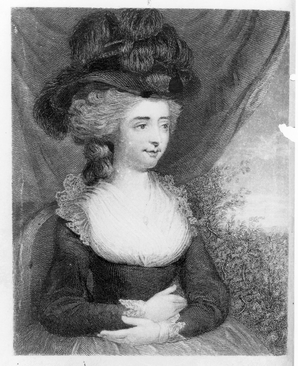 Ritratto di Fanny Burney (Madame d
