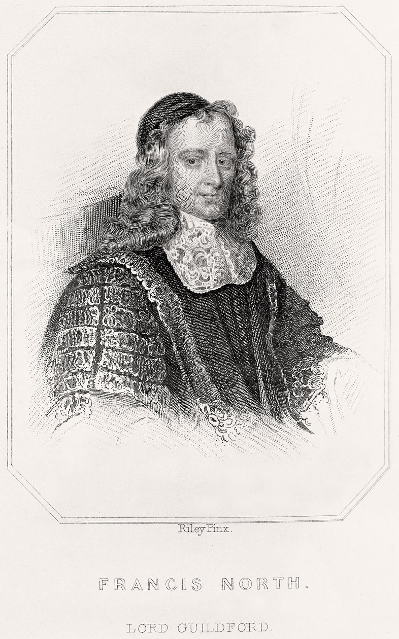 Ritratto di Francis North, Lord Guildford da English School