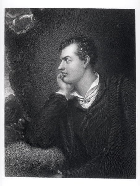 Ritratto di George Gordon, 6° Lord Byron di Rochdale (1788-1824) da English School